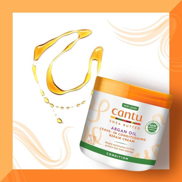 CANTU Shea Butter Argan Oil Leave-In Conditioning Repair Cream