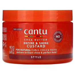CANTU Shea Butter Natural Define and Shine Custard