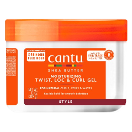 CANTU Shea Butter Natural Moisturizing Twist & Lock Gel