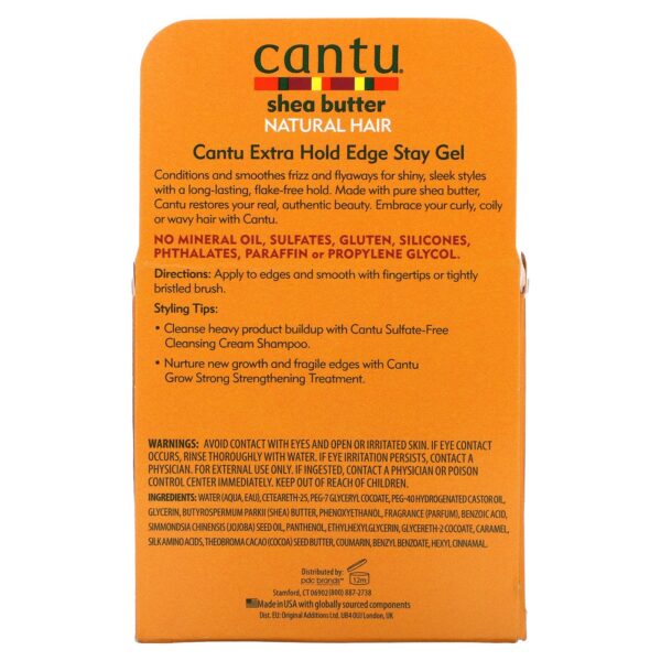 CANTU : Shea Butter Natural Extra Hold Edge Stay Gel