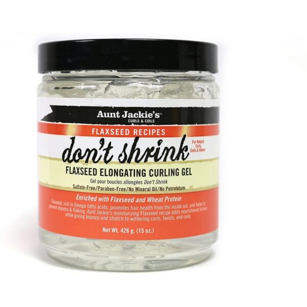 Aunt Jackie's Dont't Shrink Flaxseed Elongating Curling Gel