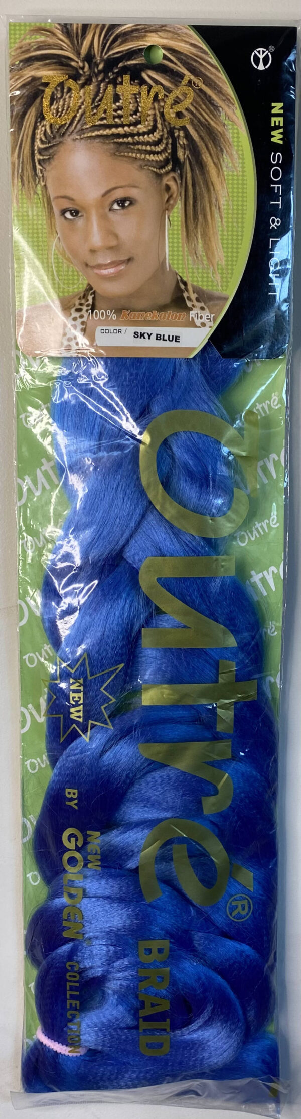 OUTRÉ Hair Braiding Extensions Colour Sky Blue africana hair braiding studio