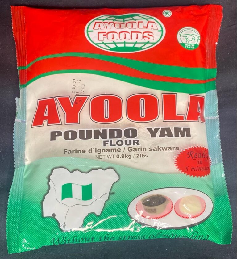 Ayoola Poundo Yam Flour 1KG Africana Hair Braiding Studio ayoola-poundo-yam-flour-1kg-africana-hair-braiding-studio