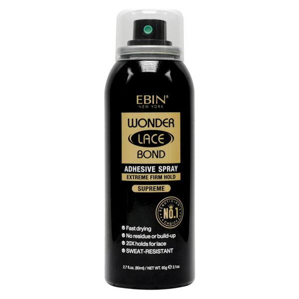 EBIN Wonder Lace Bond Lace Adhesive Spray Extreme Firm Hold Supreme