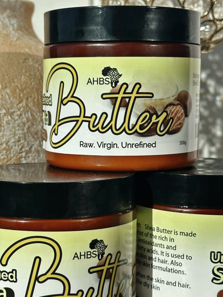 AHBS: Unrefined Shea Butter - africana hair braiding studio
