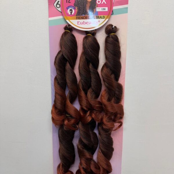 Eubeauty 12" French Curl Braid Colour  1/350