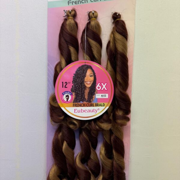 Eubeauty 12" French Curl Braid Colour P27/33